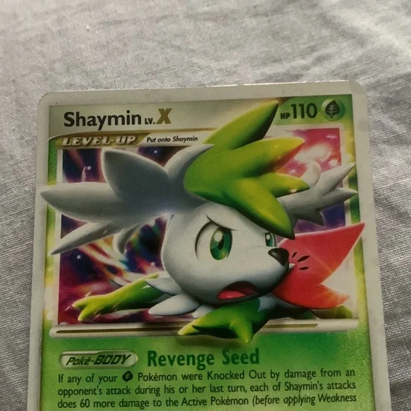Shaymin 110 pokémon card - Picture 4 of 5